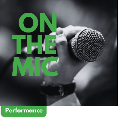 On The Mic - Youth Special - Whats On Graphic