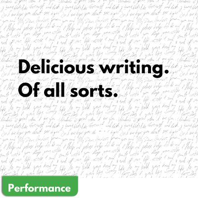 Delicious writing. Of all sorts.