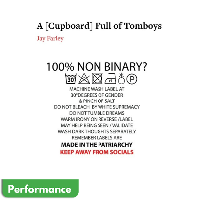 A [Cupboard] full of tomboys Whats on Graphic