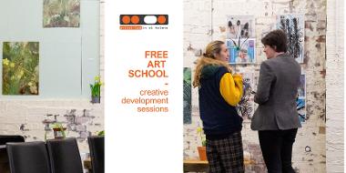 Free Arts School Website Graphic