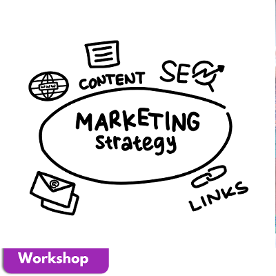 Marketing Workshop Whats On Graphic