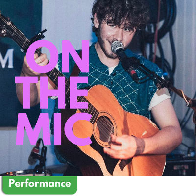 On The Mic Whats On Graphic Lorcas Nelson